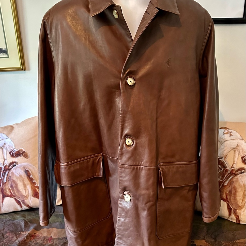 Men’s Polo Ralph Lauren Coat/ Jacket Gorgeous!! - Picture 2 of 9